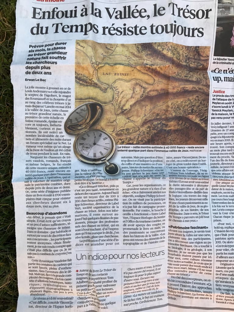 Le Tresor du Temps